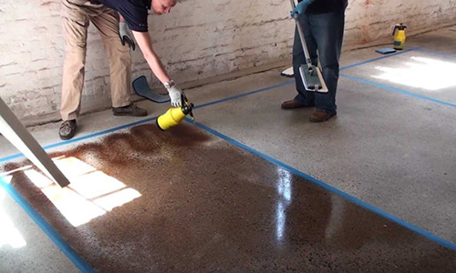 Как подготовить бетон под окраску